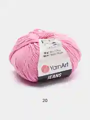 Сиреневый пряжа YarnArt Jeans Ярнарт Джинс