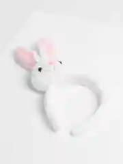 Белый ободок Заяц