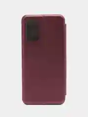 Багровый чехол-книжка для Samsung Galaxy A13 4G (Самсунг Галакси А13)