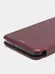Багровый чехол-книжка для Samsung Galaxy A13 4G (Самсунг Галакси А13)