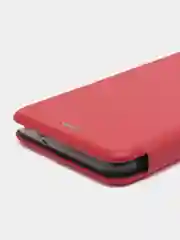 Красный чехол-книжка для Samsung Galaxy A13 4G (Самсунг Галакси А13)