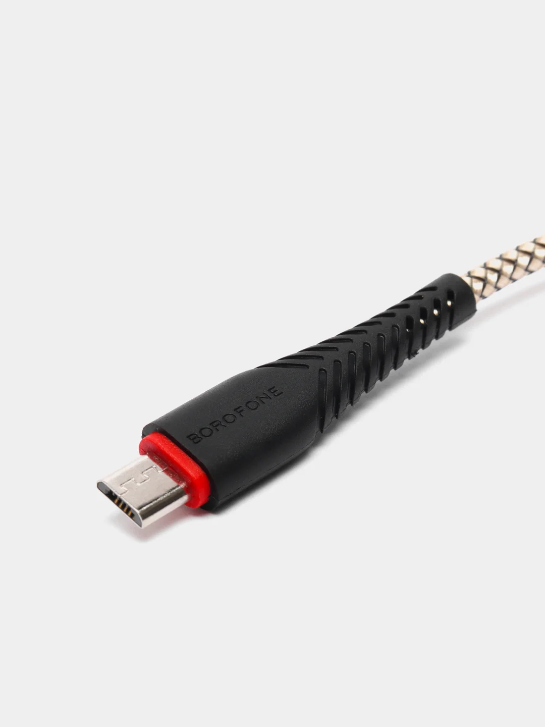 Черный зарядный USB-кабель Borofone BX25, micro USB, быстрая зарядка, 2.4А