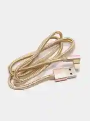 Золотой usb-кабель Borofone BX26 для iPhone Lightning, быстрая зарядка, 90 градусов, для игр