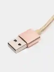 Золотой usb-кабель Borofone BX26 для iPhone Lightning, быстрая зарядка, 90 градусов, для игр