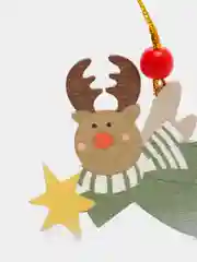 Оранжевый новогодняя ёлочная игрушка из дерева, Подвеска - украшение на ёлку