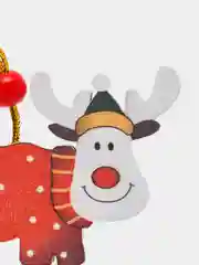 Серый меланж новогодняя ёлочная игрушка из дерева, Подвеска - украшение на ёлку