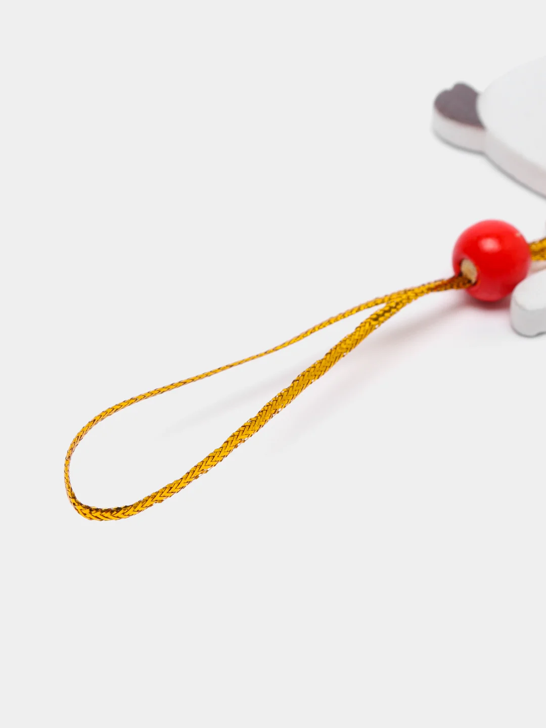 Серый новогодняя ёлочная игрушка из дерева, Подвеска - украшение на ёлку