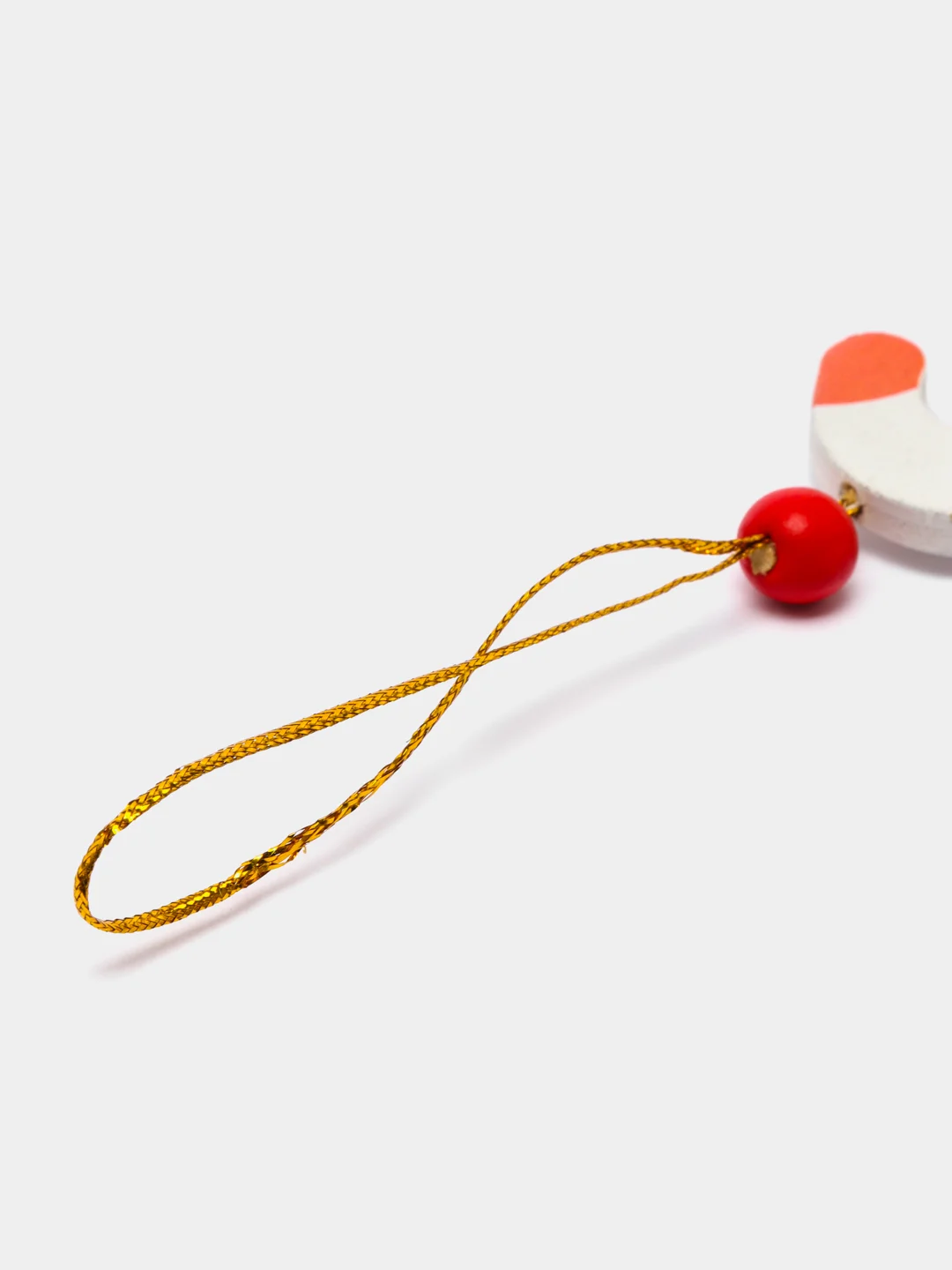 Зелёный хаки новогодняя ёлочная игрушка из дерева, Подвеска - украшение на ёлку