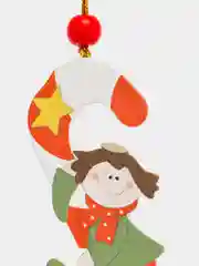 Зелёный хаки новогодняя ёлочная игрушка из дерева, Подвеска - украшение на ёлку