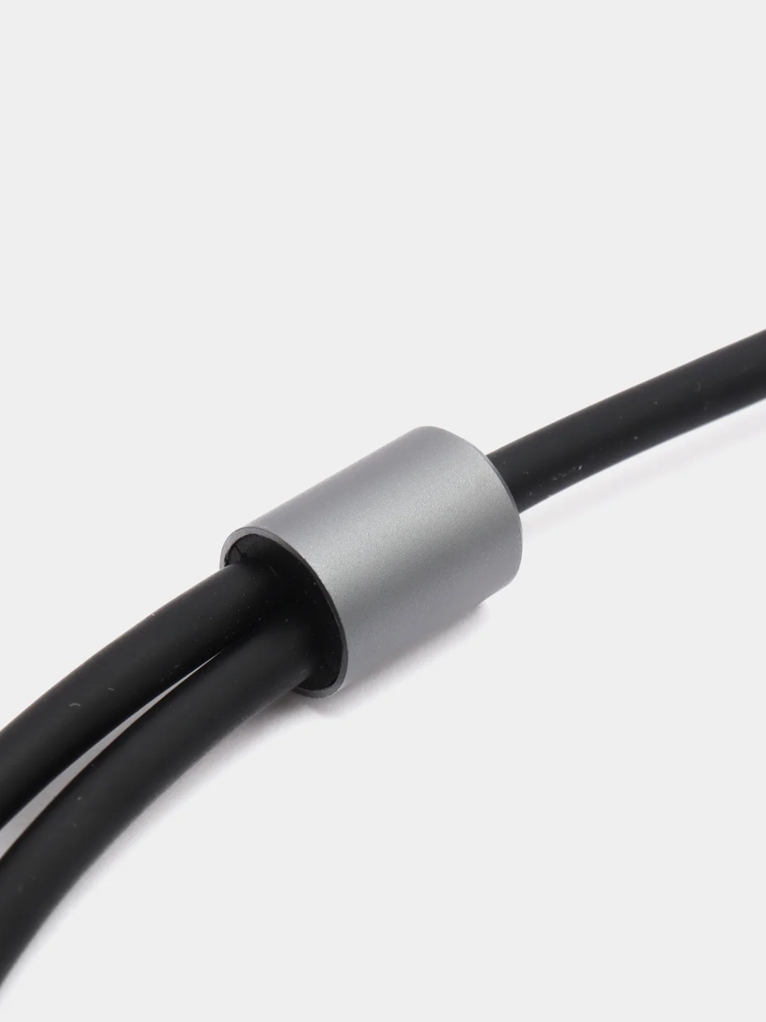 Серый металлик аудиокабель Hoco UPA 10, AUX 3.5 mm, 1.5 м, 2RCA-тюльпаны