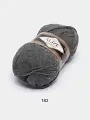 Синий меланж пряжа Alize Lanagold, 240 м