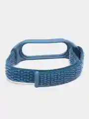 Синий нейлоновый ремешок для Xiaomi Mi Band 7
