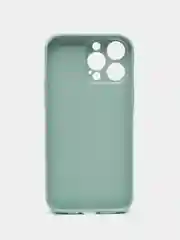 Мятный чехол iPhone 11, 12, 13 Pro Max, 14 Plus, твердый пластиковый глянцевый под стекло