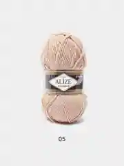Бежевый пряжа Alize Lanagold, 240 м