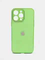 Лавандовый чехол iPhone 11, 12, 13 Pro Max, 14 Plus, твердый пластиковый глянцевый под стекло