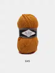 Горчичный пряжа Alize Lanagold, 240 м