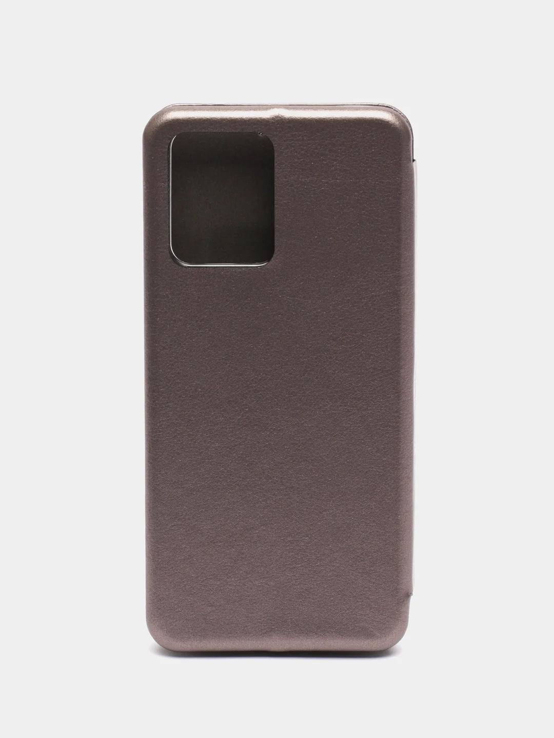 Серебряный чехол книжка Realme C35 Реалми С35