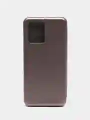Серебряный чехол книжка Realme C35 Реалми С35
