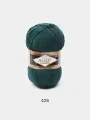 Багровый пряжа Alize Lanagold, 240 м