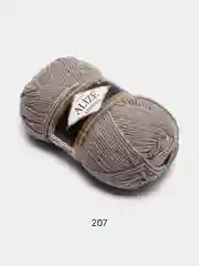 Светло-коричневый пряжа Alize Lanagold, 240 м
