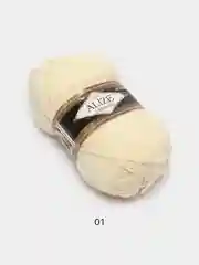 Кремовый пряжа Alize Lanagold, 240 м