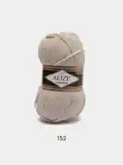 Бежевый меланж пряжа Alize Lanagold, 240 м