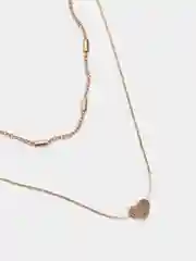 Золотой многослойная женская цепочка, цепочка на шею, ожерелье, чокер, цепочка с подвеской