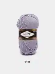 Серый пряжа Alize Lanagold, 240 м