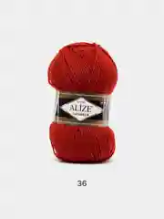 Терракотовый пряжа Alize Lanagold, 240 м