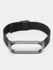 Фиолетовый фирменный металлический ремешок для Xiaomi Mi band 3, 4, 5, 6