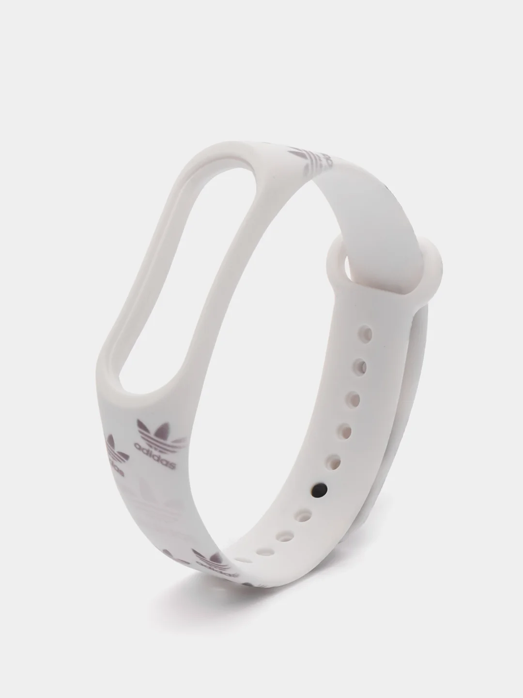 Бирюзовый силиконовый ремешок с принтом для Xiaomi Mi Band 7 / 3 / 4 / 5 / 6