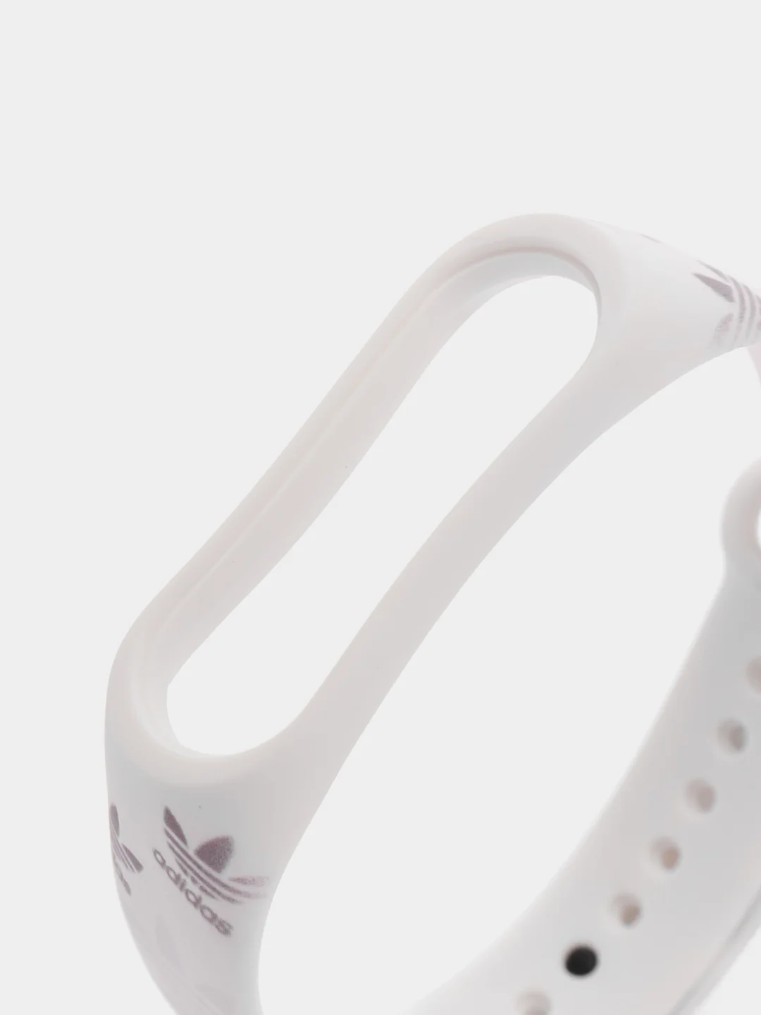 Бирюзовый силиконовый ремешок с принтом для Xiaomi Mi Band 7 / 3 / 4 / 5 / 6