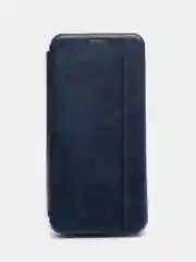 Темно-синий чехол-книжка для Realme C21 / C25 / C15 / C11 / 8 / 8 Pro / 6 Pro / C3 / 5 / 6i / 6