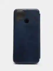 Темно-синий чехол-книжка для Realme C21 / C25 / C15 / C11 / 8 / 8 Pro / 6 Pro / C3 / 5 / 6i / 6