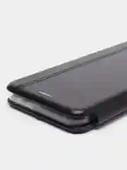 Черный чехол-книжка для Realme C21 / C25 / C15 / C11 / 8 / 8 Pro / 6 Pro / C3 / 5 / 6i / 6