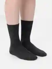 Угольный мужские носки, шерстяные, термо