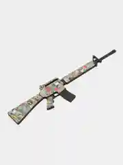 Аметистовый деревянный автомат из CS GO / КС ГО