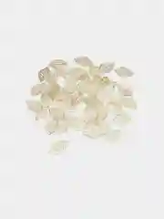 Серебряный листик золотой и серебряный флоризель 20шт