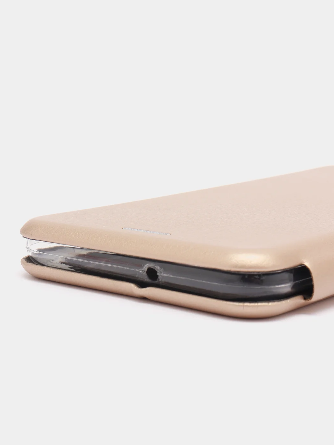 Золотой чехол-книжка на магните для Samsung A50 ( A30S, A50S) 2019