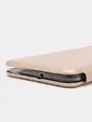Золотой чехол-книжка на магните для Samsung A50 ( A30S, A50S) 2019