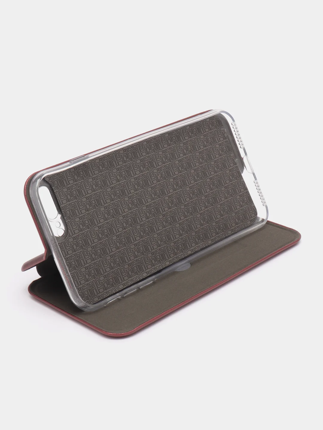 Бордовый чехол-книжка iPhone 7plus / iPhone 8plus, iPhone8+ iPhone7+ Айфон 7+ Айфон 8+