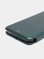 Зеленый чехол-книжка для Samsung Galaxy A13 4G (Самсунг Галакси А13)