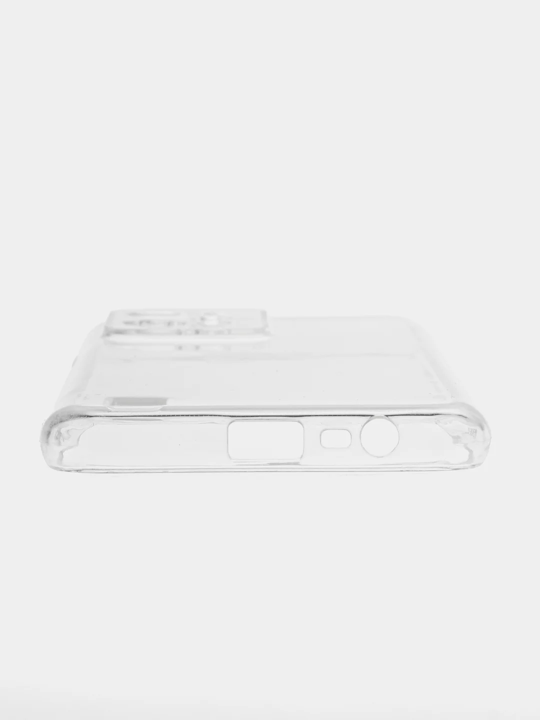 Серый меланж силиконовый чехол для Realme C31 (Реалми С31), прозрачный