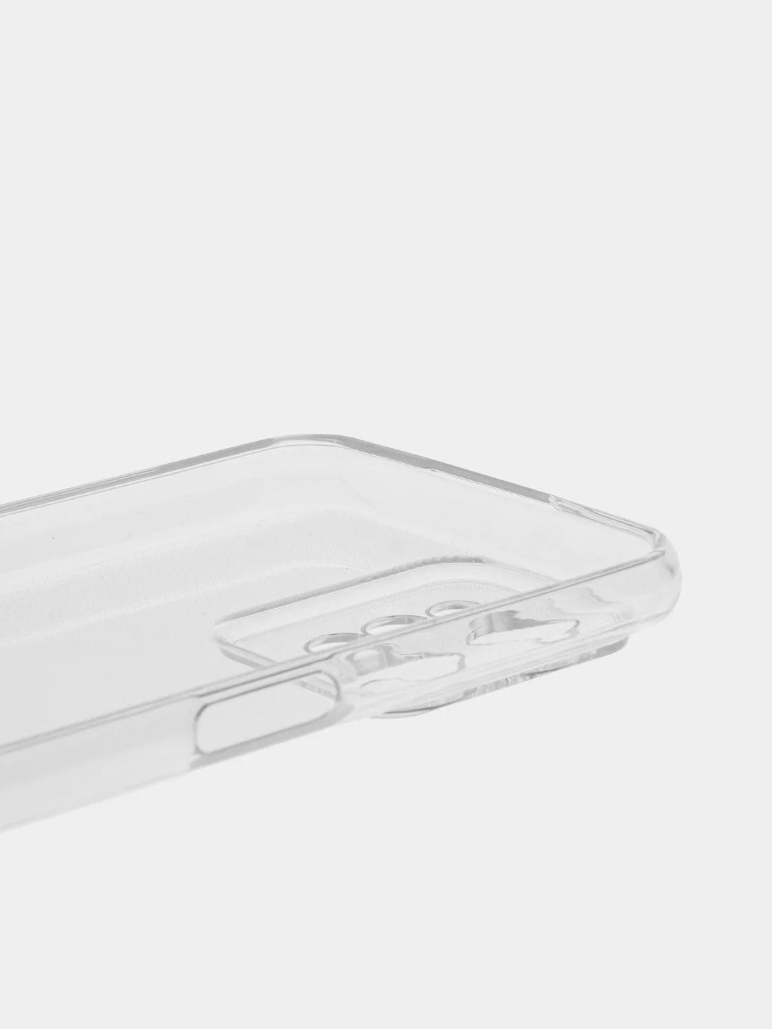 Серый меланж силиконовый чехол для Realme C31 (Реалми С31), прозрачный
