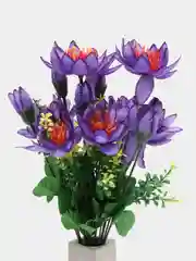 Фиолетовый искусственные цветы "Лотос. Букет"