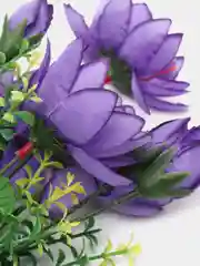 Фиолетовый искусственные цветы "Лотос. Букет"
