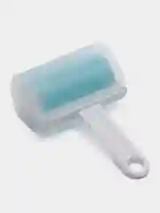Голубой ролик силиконовый многоразовый моющийся для чистки одежды и мебели