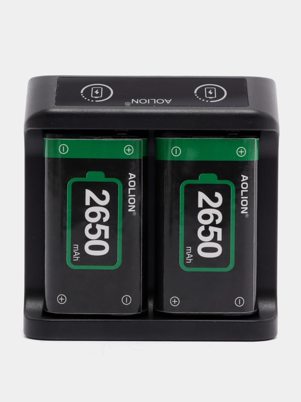 Зарядное устройство + 2 аккумулятора 2650 mAh Xbox One / Elite 1 / Series X / S