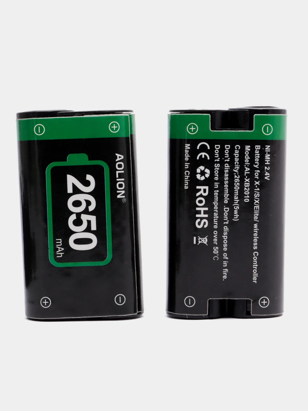 Зарядное устройство + 2 аккумулятора 2650 mAh Xbox One / Elite 1 / Series X / S