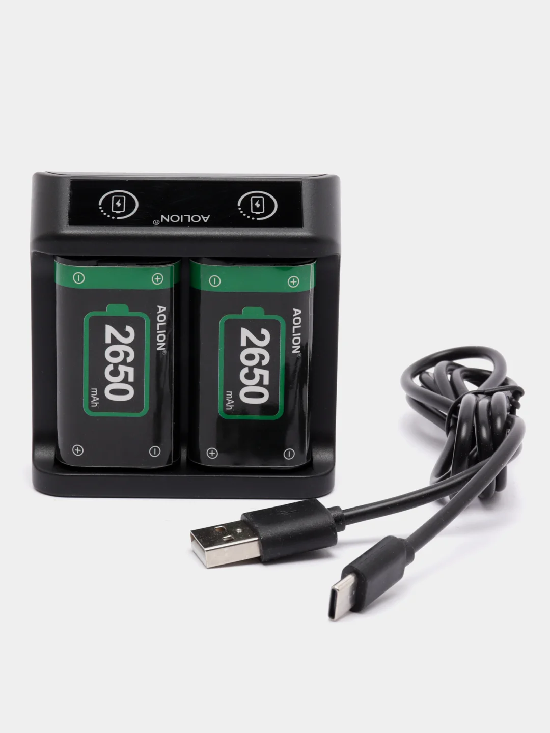 Зарядное устройство + 2 аккумулятора 2650 mAh Xbox One / Elite 1 / Series X / S